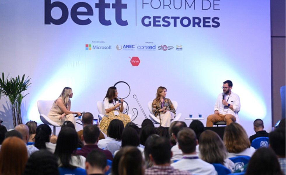 O que você vai encontrar no Fórum de Gestores na Bett Brasil 2025